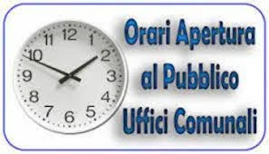 titolo immagine Immagine di Apertura al pubblico degli uffici comunali